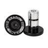 EMBOUTS DE POIGNEES SHADOW DEADBOLT NOIR